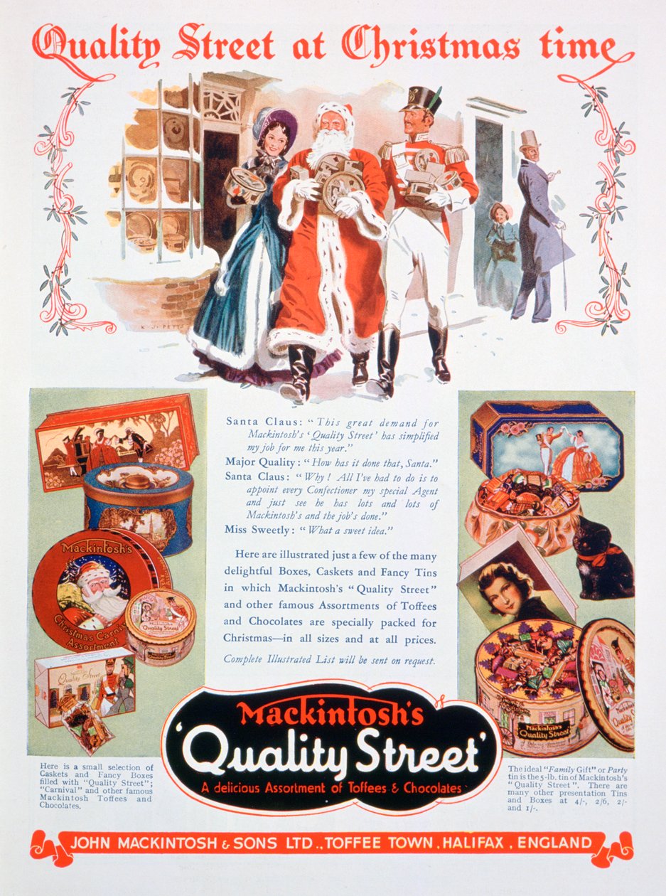Christmas advert for Mackintoshs Quality Street by Unbekannt
