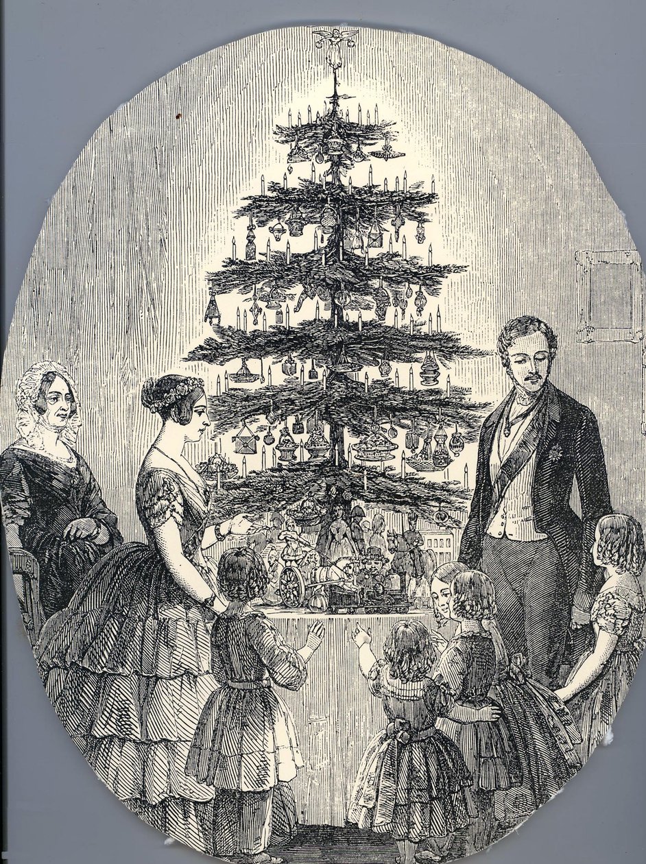 Christmas with Queen Victoria, Prince Albert, Their Children and Queen Victoria