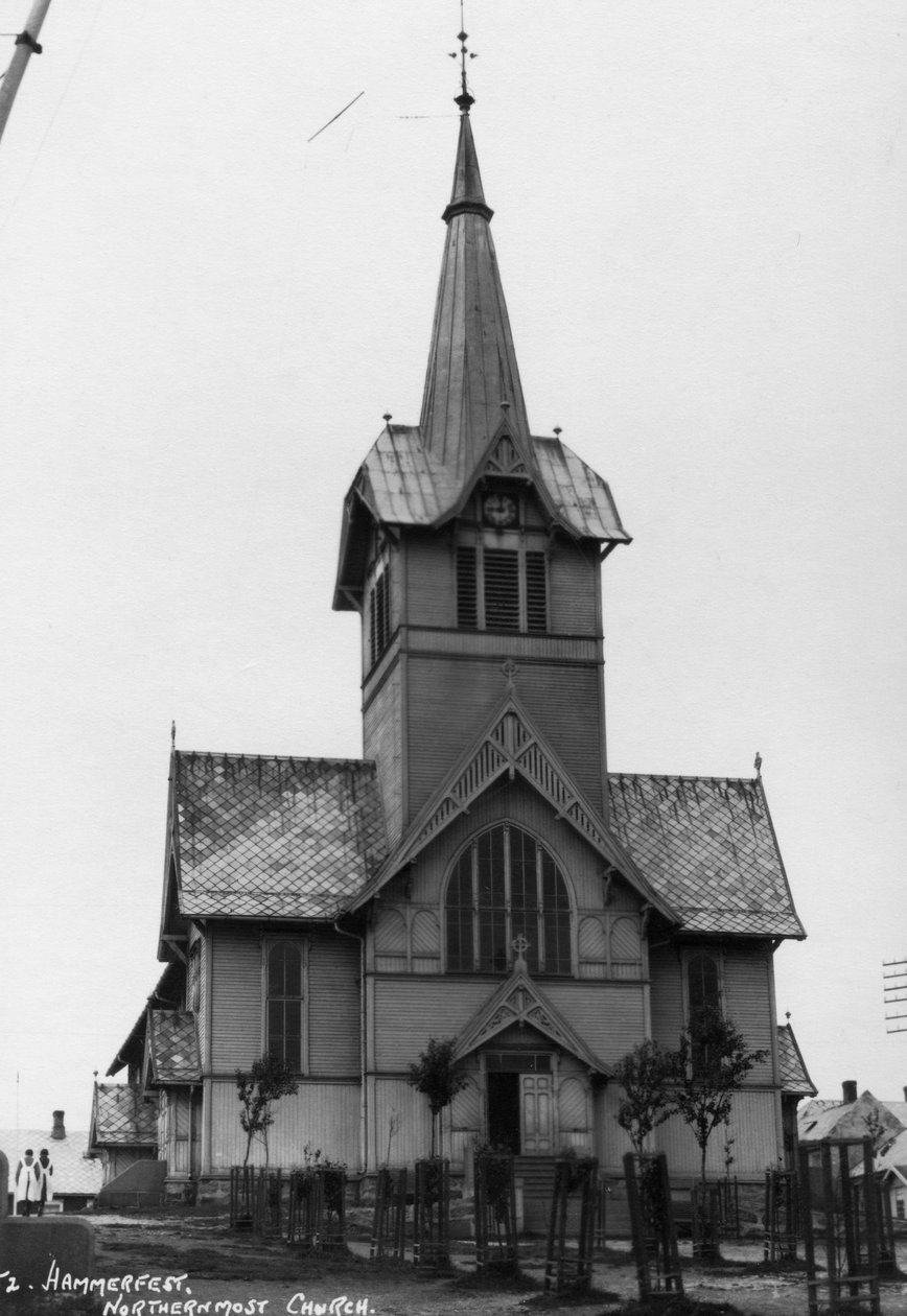 Church, Hammerfest, Finnmark, Northern Norway by Unbekannt