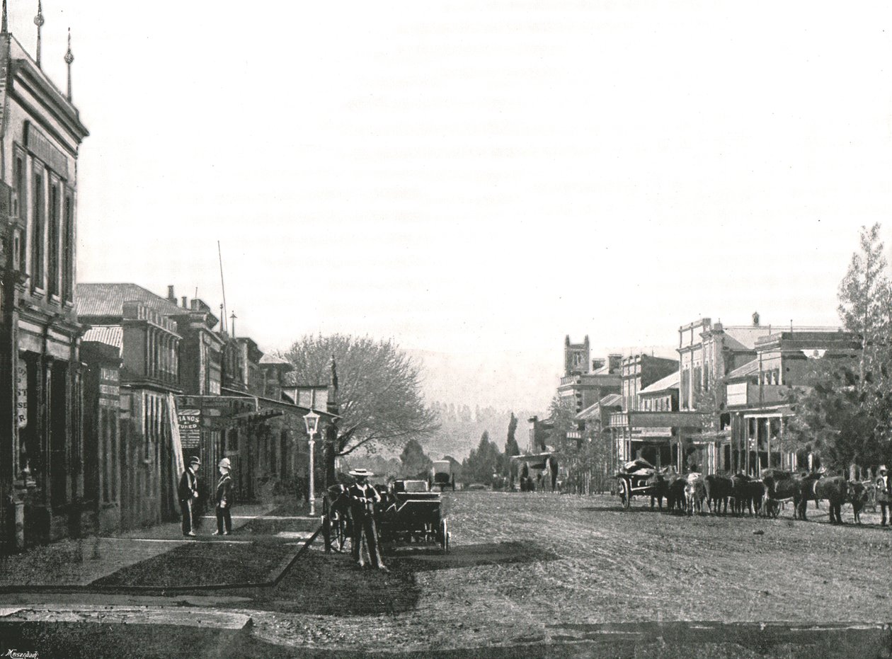 Church Street, Maritzburg, South Africa by Unbekannt