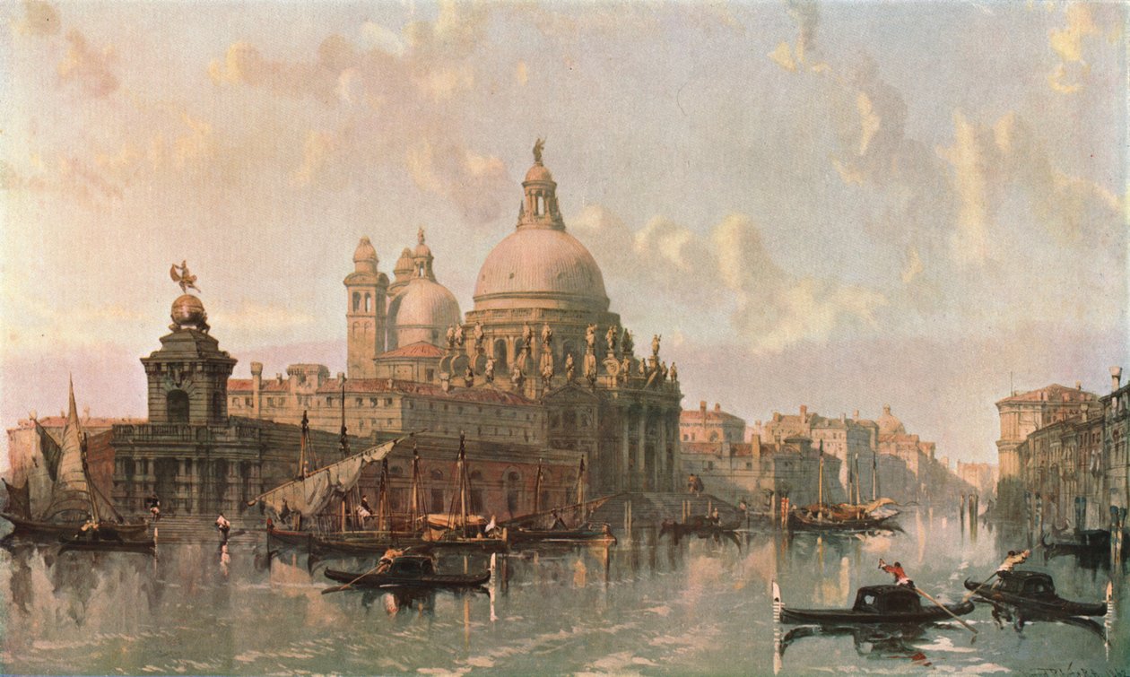 Church of Santa Maria della Salute, Venice by Unbekannt