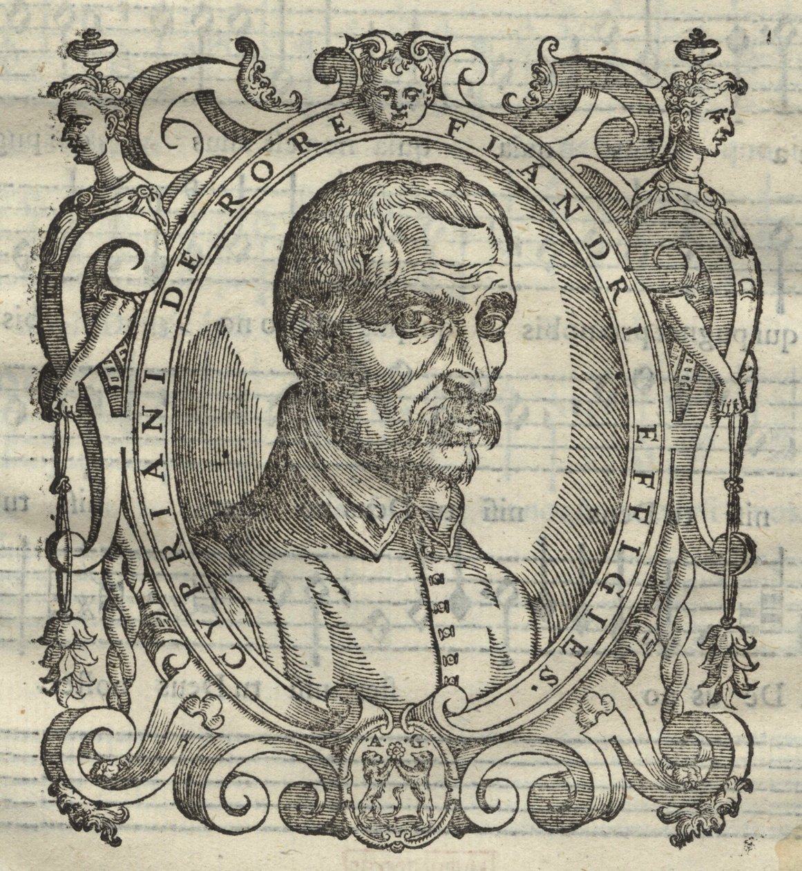 Cipriano de Rore from Cypriani de Rore Sacrae Cantiones by Unbekannt