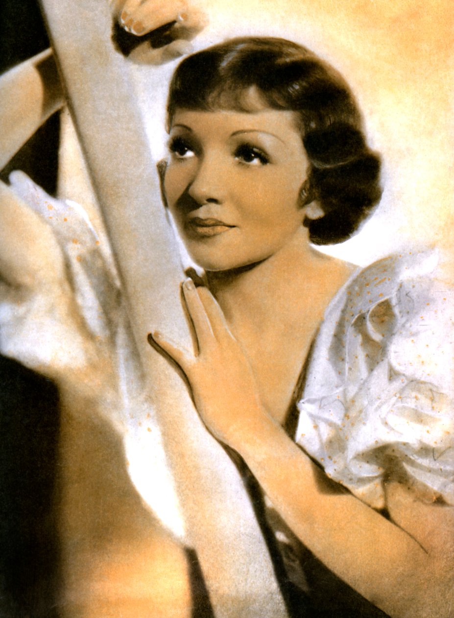 Claudette Colbert, French-born American Actress, 1934-1935 by Unbekannt
