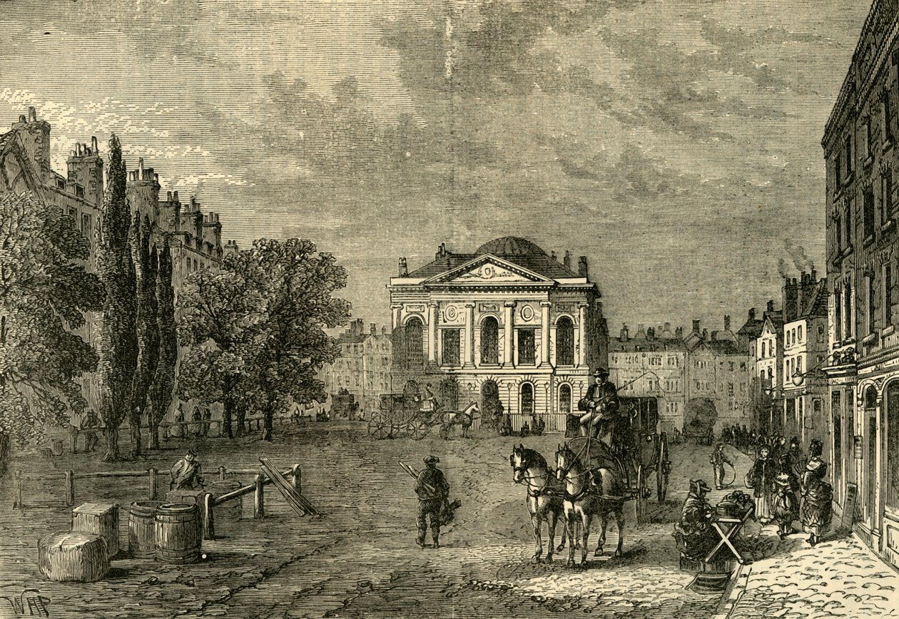 Clerkenwell Green in 1789, c1872 by Unbekannt