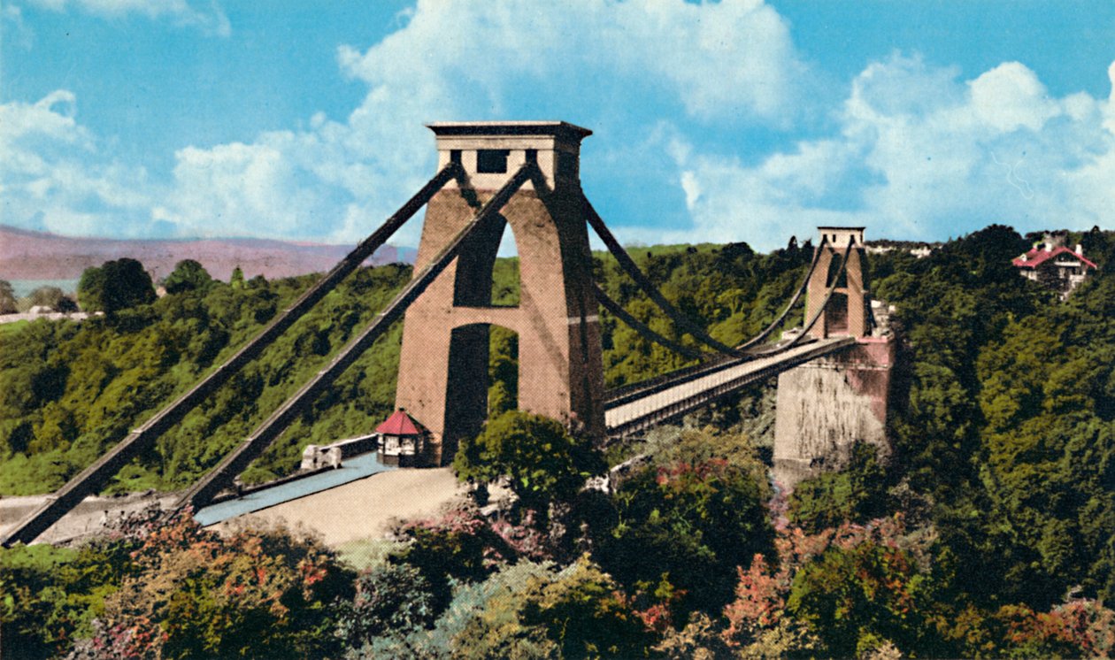 Clifton Suspension Bridge from the Observatory by Unbekannt