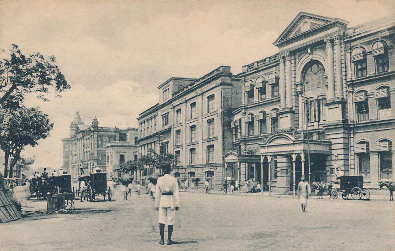 Clive Street, Calcutta, c1905 by Unbekannt