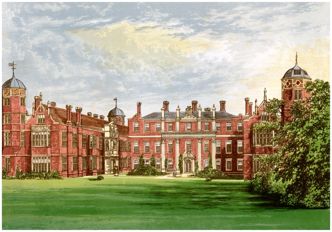 Cobham Hall, Kent, Home of the Earl of Darnley, c1880 by Unbekannt