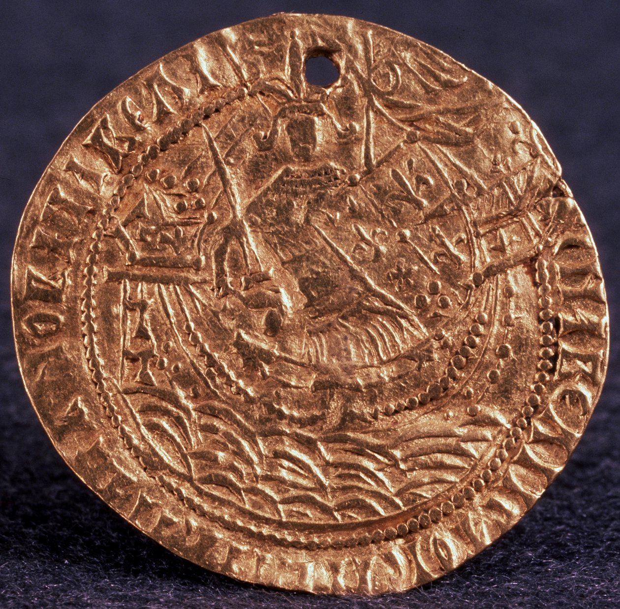 Coin Korabelnik of Tsar Ivan III Reverse: Ruler on His Ship by Unbekannt