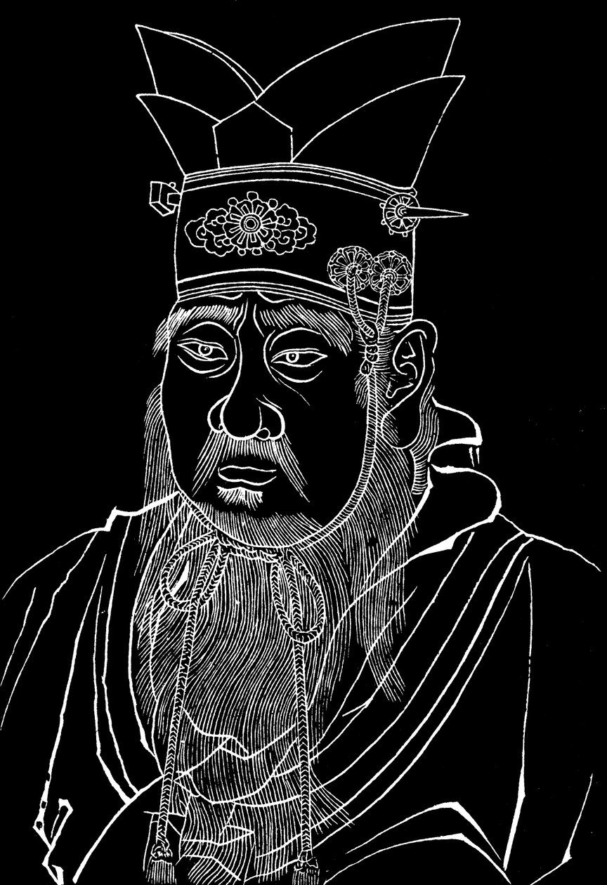 Confucius 551-479 BC, Chinese philosopher by Unbekannt