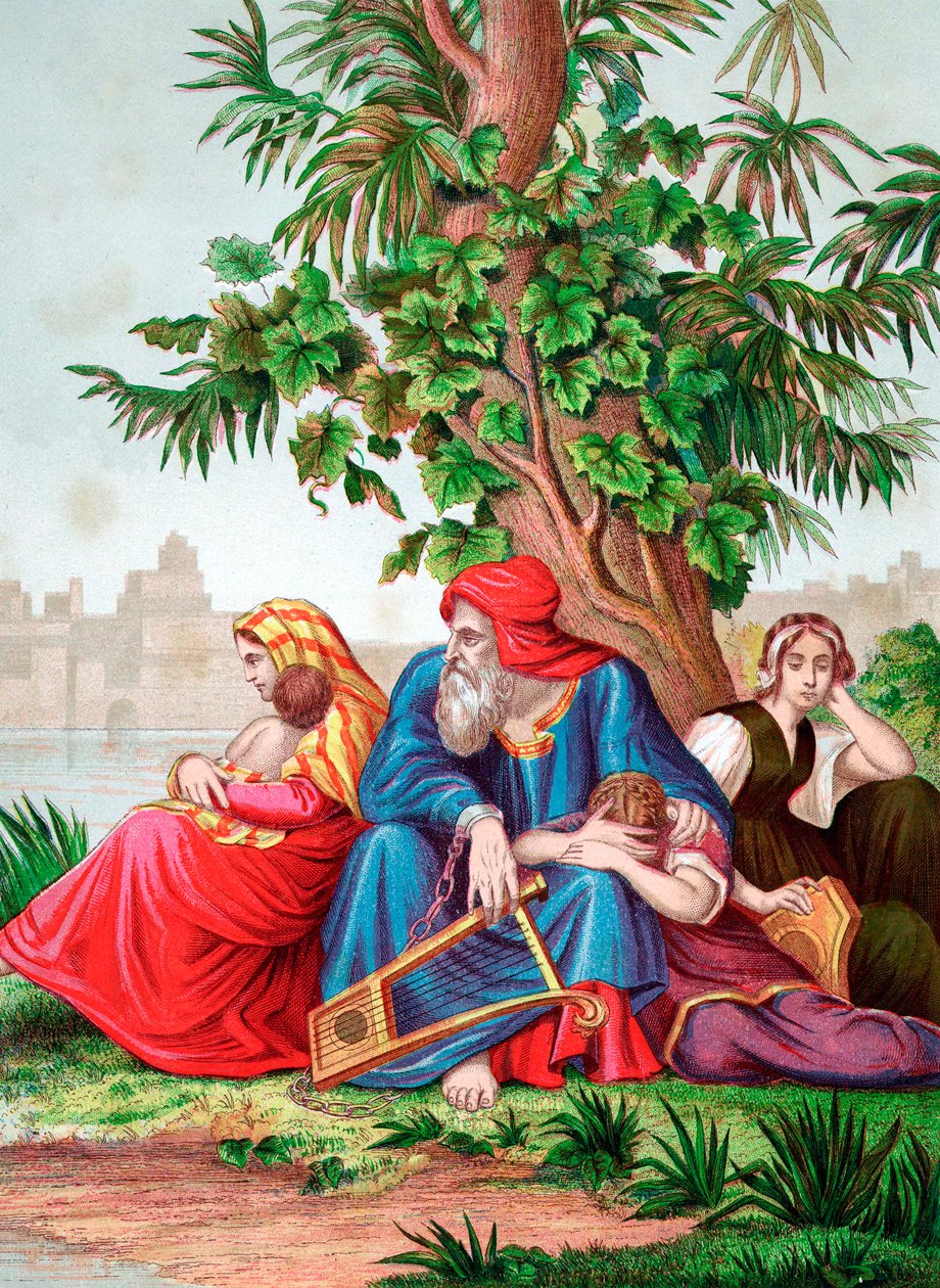 Constancy of the Jews in captivity in Babylon, 6th century BC by Unbekannt