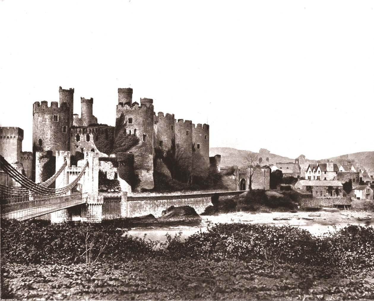 Conway Castle, North Wales by Unbekannt