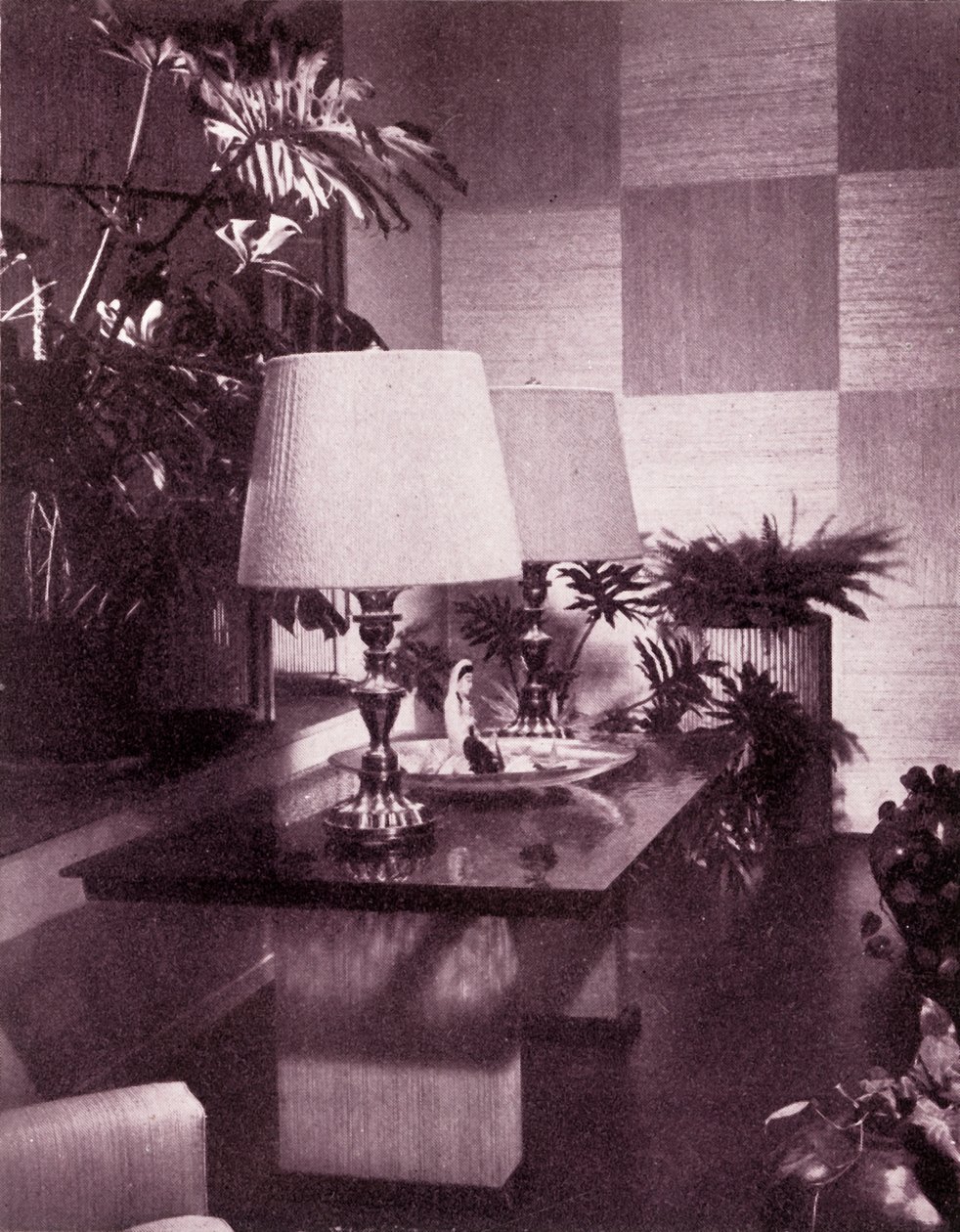 Corner of a large living-room, 1949 by Unbekannt