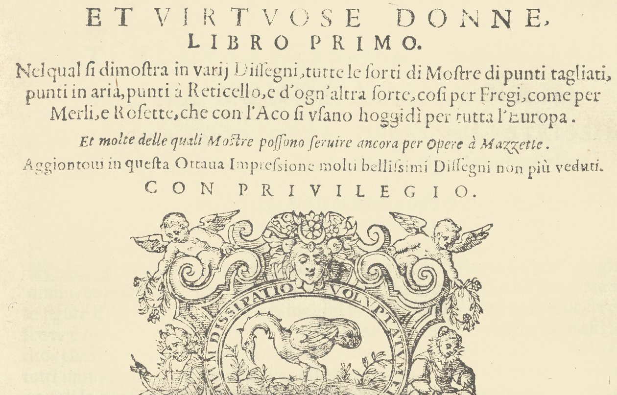Corona delle Nobili et Virtuose Donne: Libro I-IV, 1601 by Unbekannt