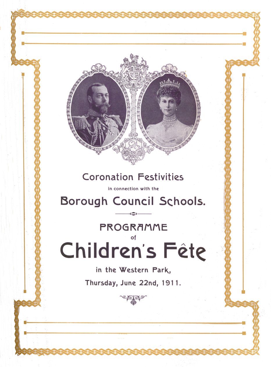 Coronation Festivities in Connection with the Borough Council Schools by Unbekannt