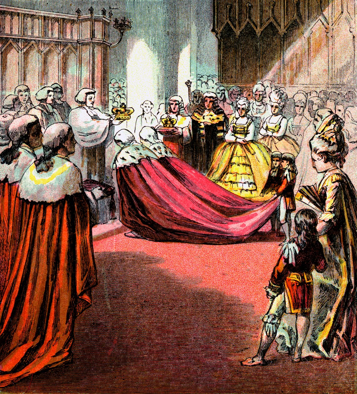 Coronation of George III by Unbekannt