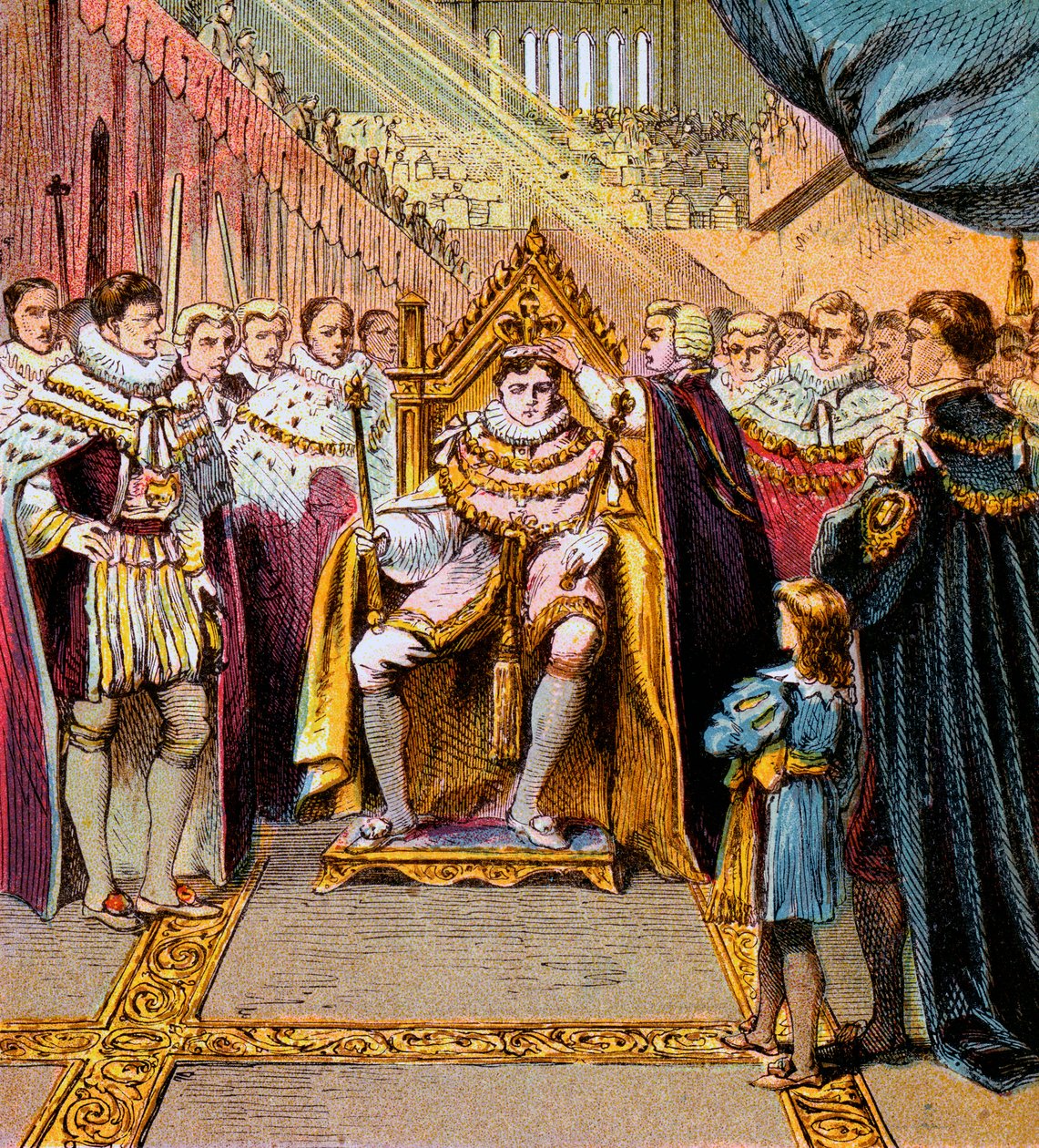 Coronation of George IV, c1850s by Unbekannt
