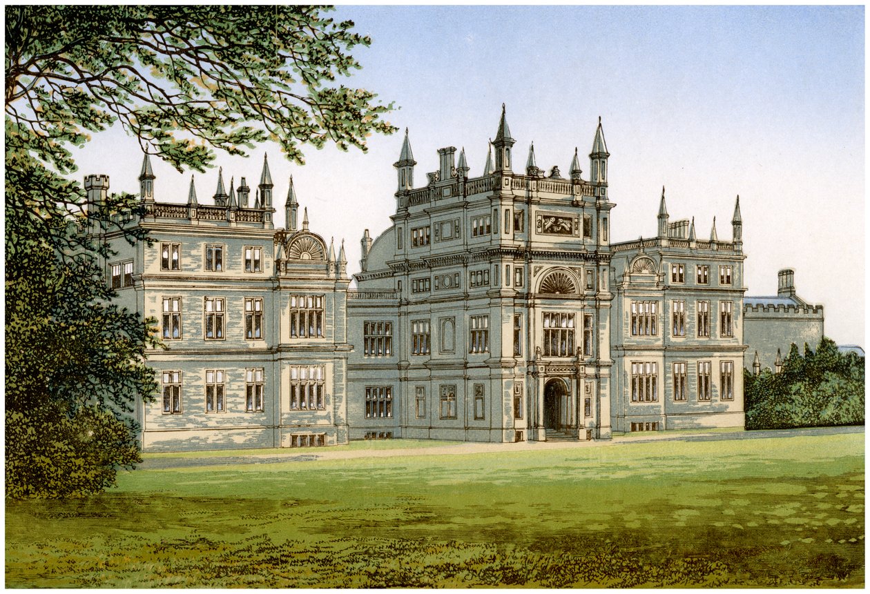 Corsham Court, Wiltshire, home of Lord Methuen, c1880 by Unbekannt