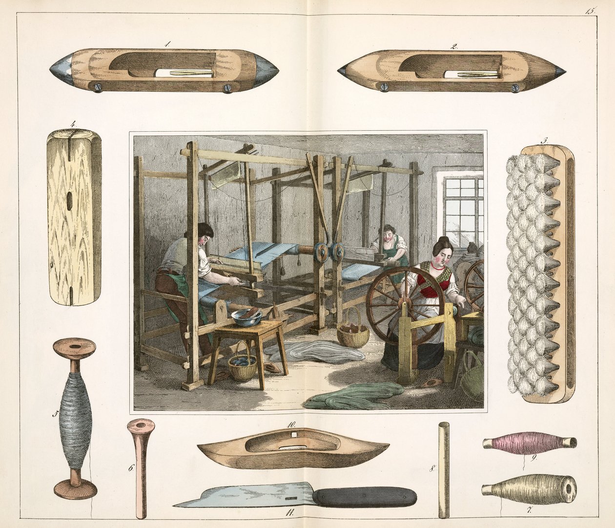 Cotton & Silk, Weaving: The Weaver by Unbekannt