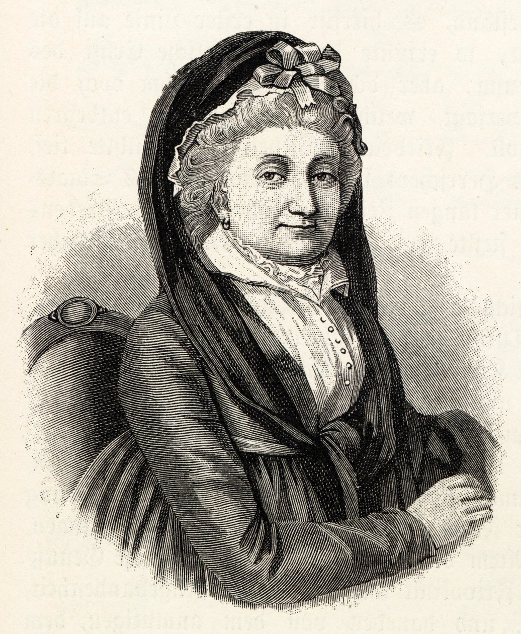 Countess Sophie Marie von Voß by Unbekannt