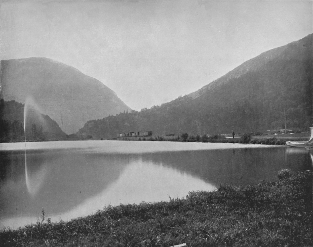 Crawford Notch, in the White Mountains, 19th Century by Unbekannt