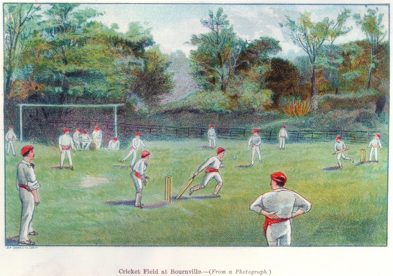 Cricket Field at Bournville by Unbekannt
