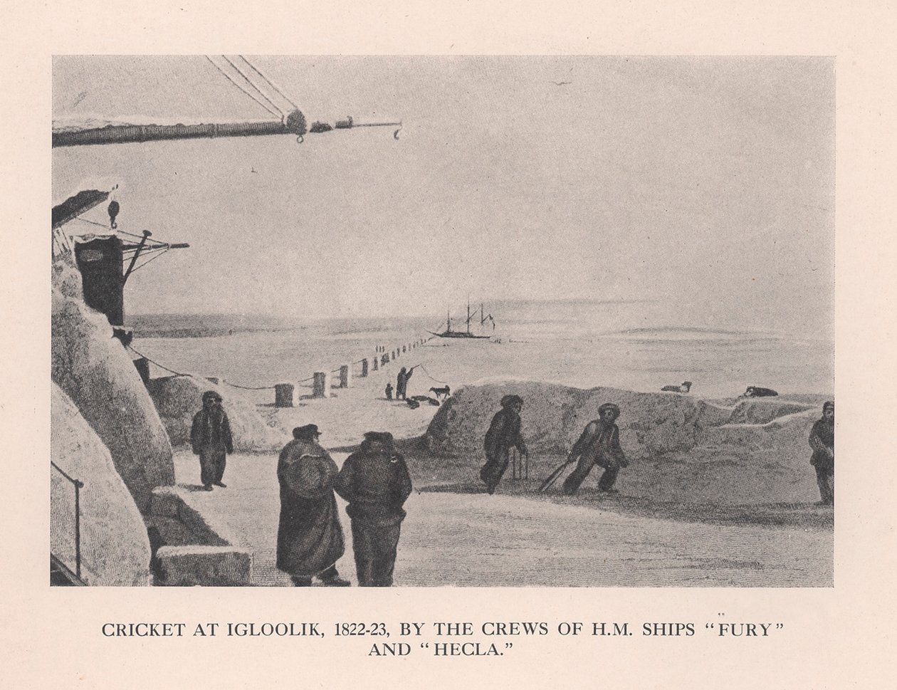 Cricket at Igloolik, 1822-1823, 1912 by Unbekannt