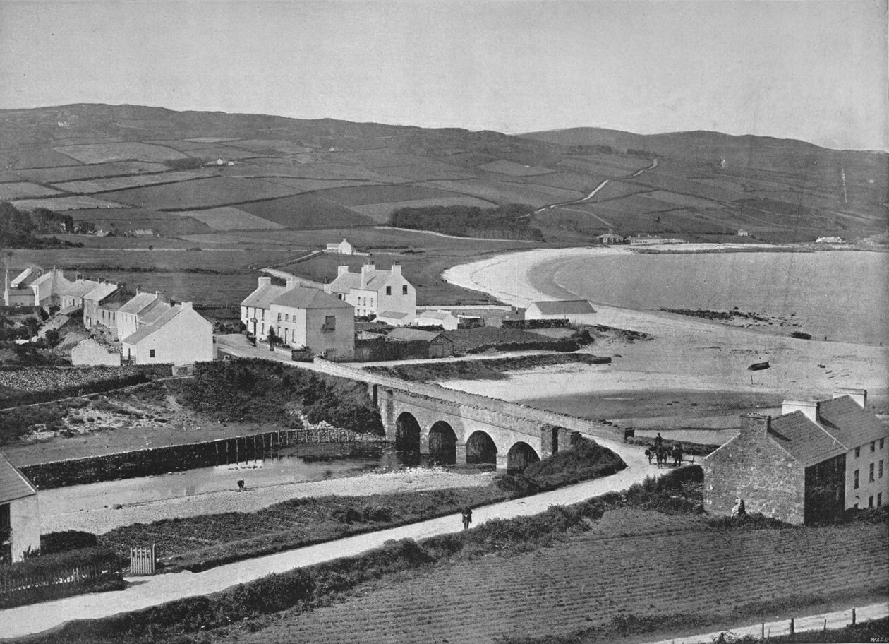 Cushendun - The River, The Hills, and Cushendun Bay, 1895 by Unbekannt