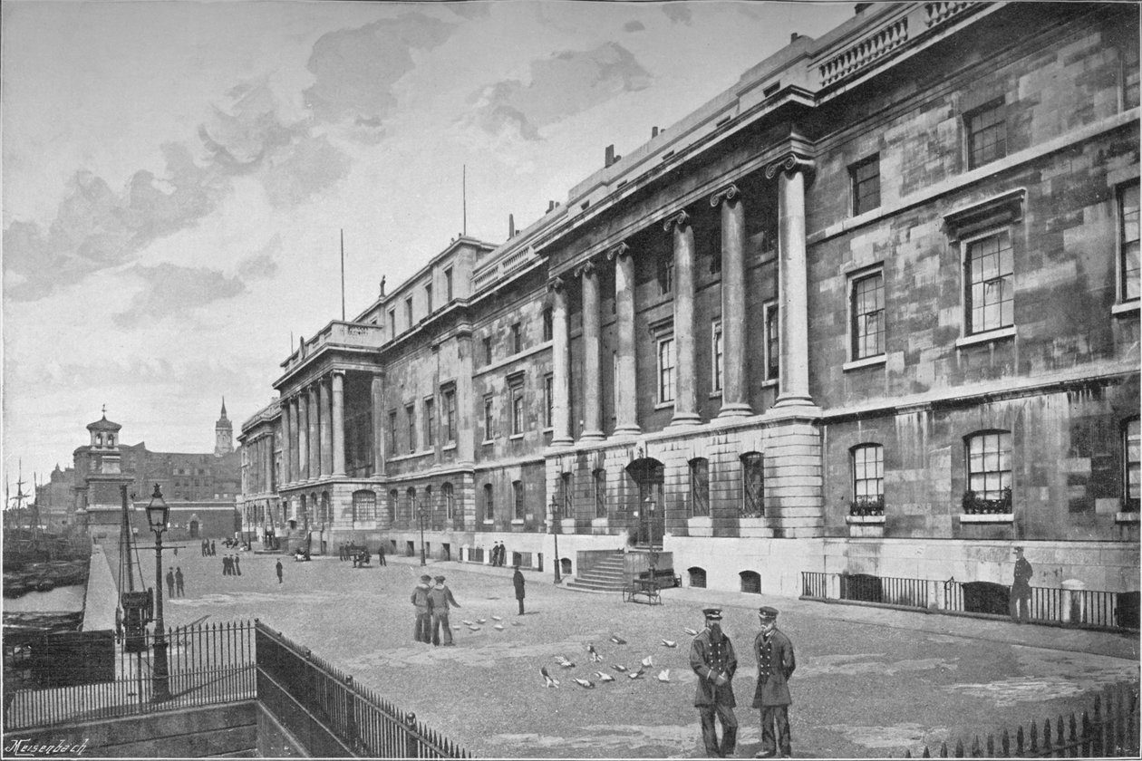 Custom House, City of London by Unbekannt