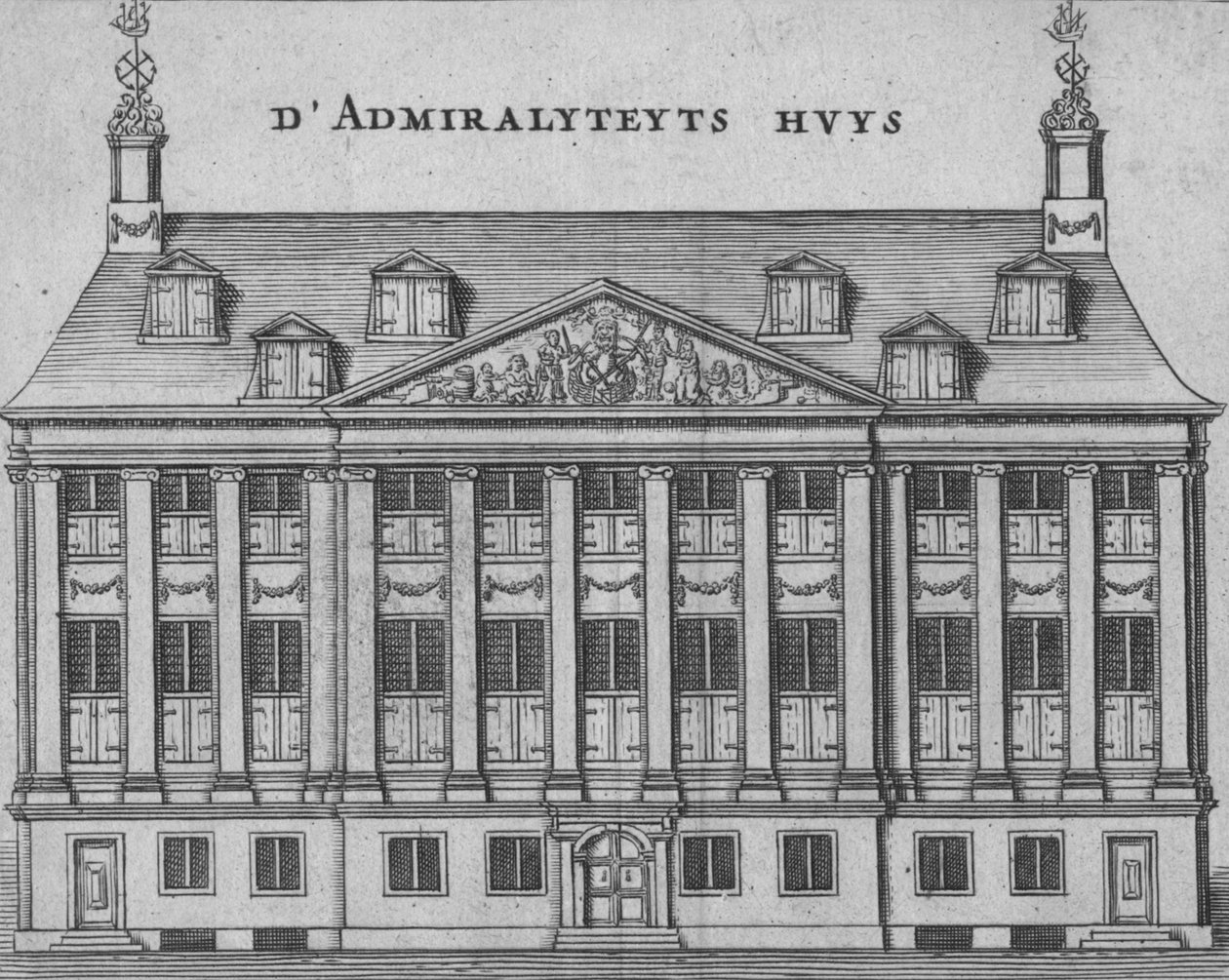 DAdmiralyteyts Huys, late 17th-early 18th century by Unbekannt
