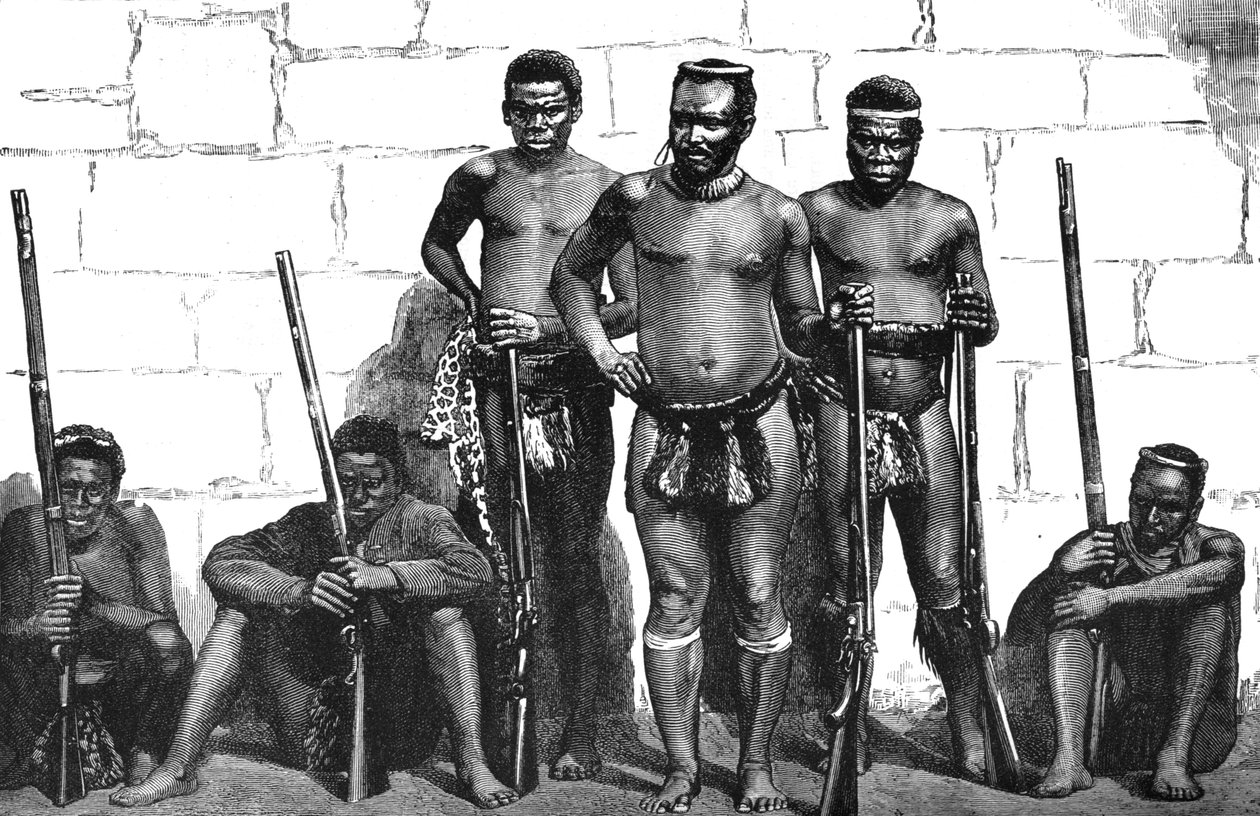 Dabulamanzi, One of the Zulu Leaders at Isandhlwana and Ghingilovo, c. 1880 by Unbekannt