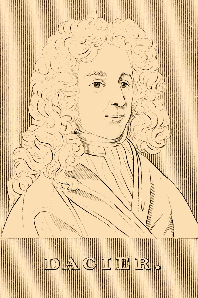 Dacier, 1651-1722 by Unbekannt