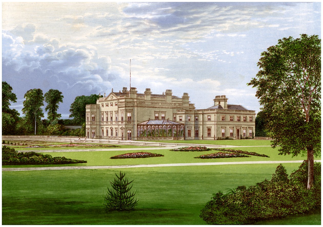 Dalton Hall, Near Beverley, Yorkshire, Home of Lord Hotham, c1880 by Unbekannt