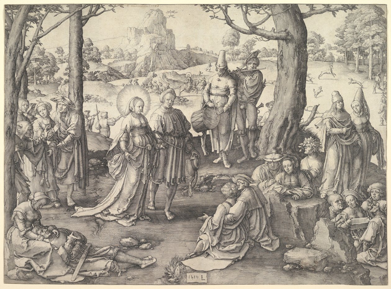Dance of St. Mary Magdalene by Unbekannt