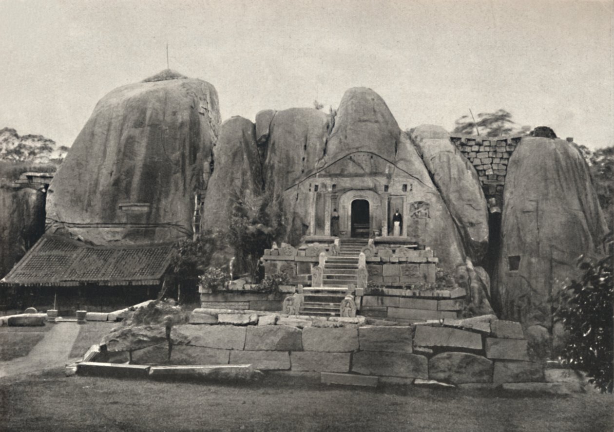 The Issurumuniya Rock Temple built by King Devanampiya Tissa in the 3rd century BC by Unbekannt