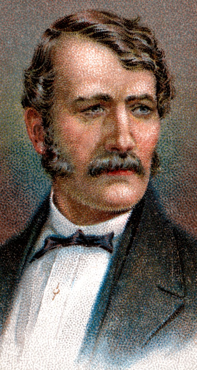 David Livingstone, Scottish missionary and African explorer by Unbekannt