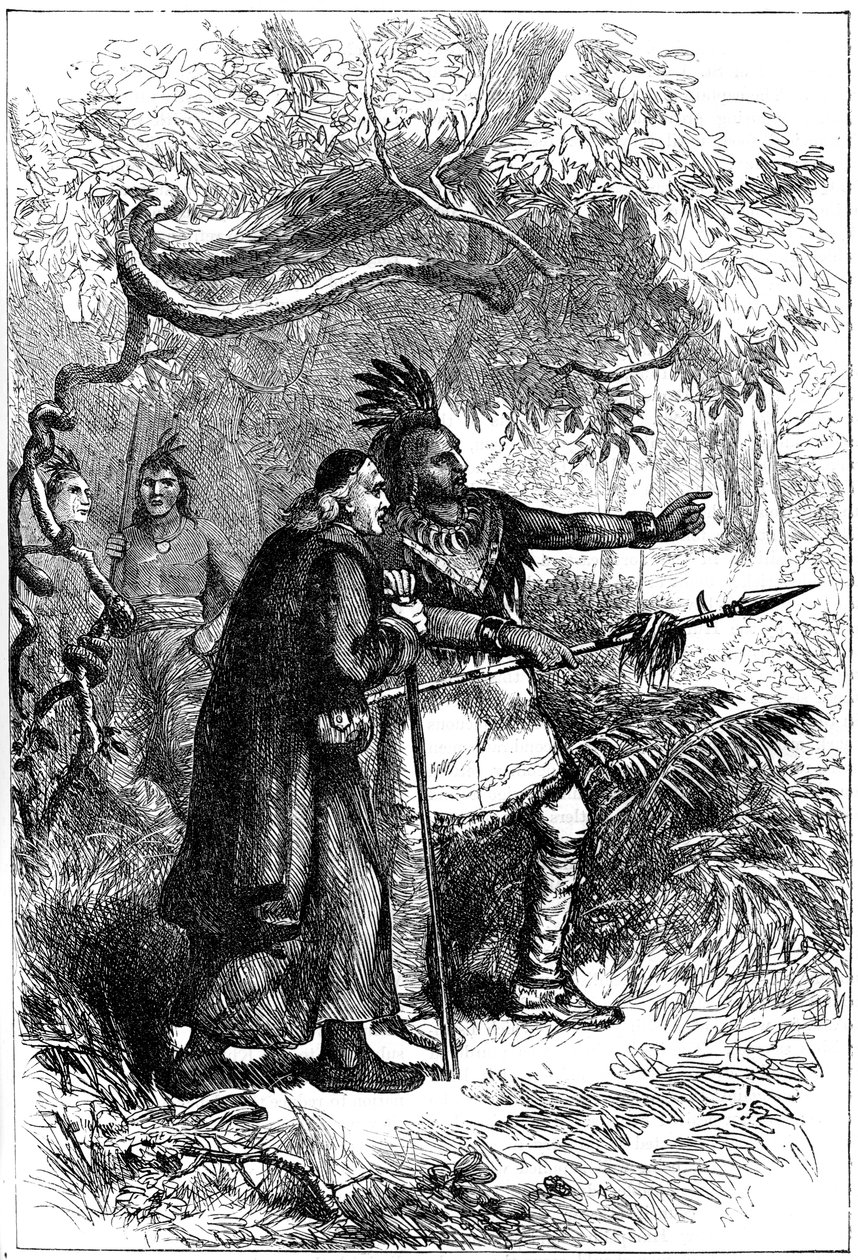 De Lamberville Sent Away by the Onondagas by Unbekannt