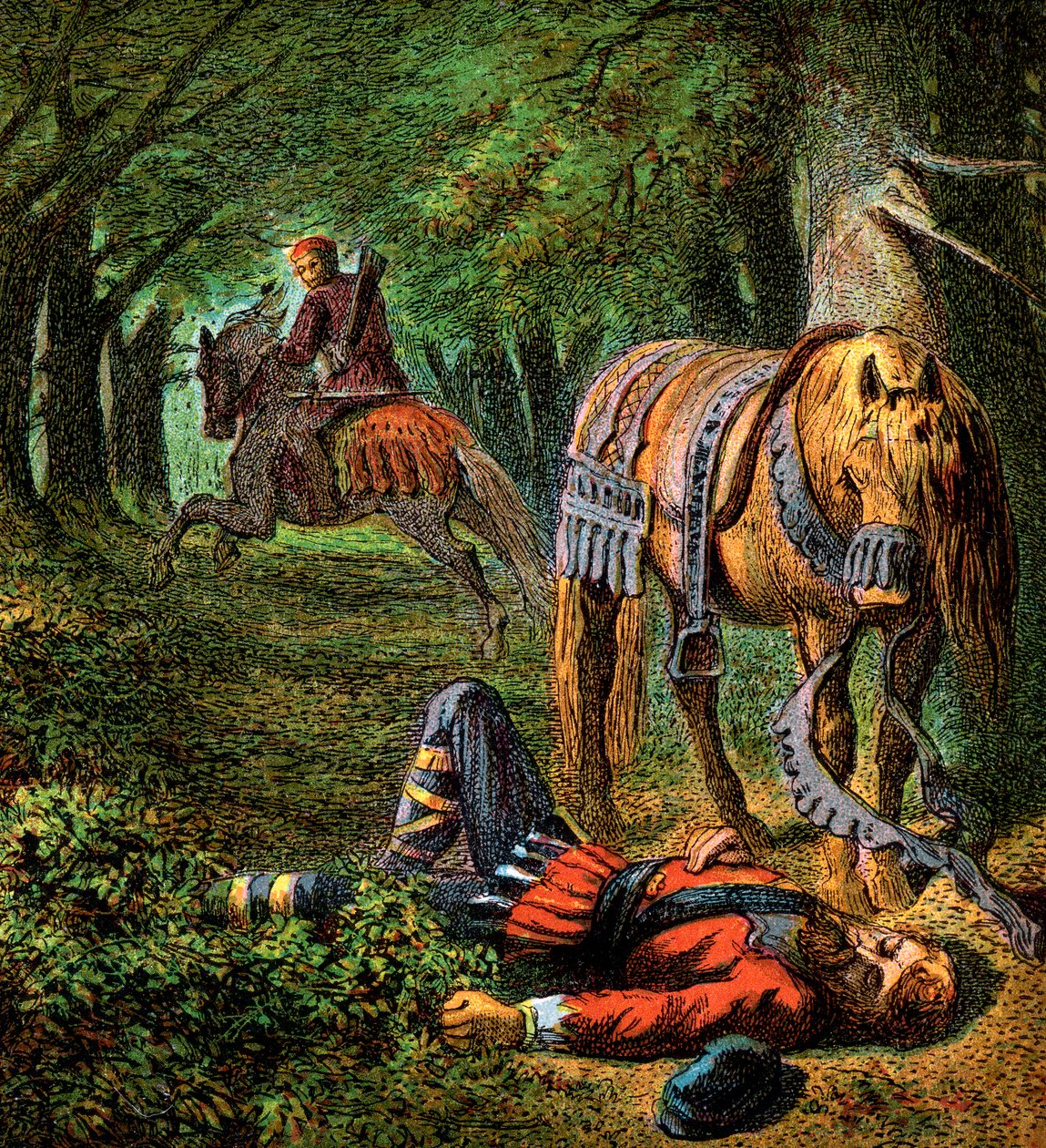 Death of William the Second by Unbekannt