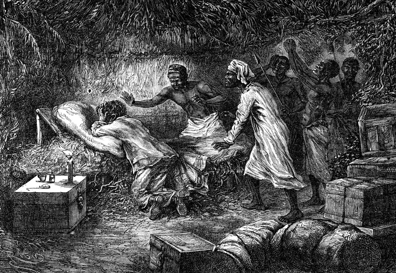 Death of David Livingstone, Scottish Missionary and Explorer, 1 May 1873, 1877 by Unbekannt