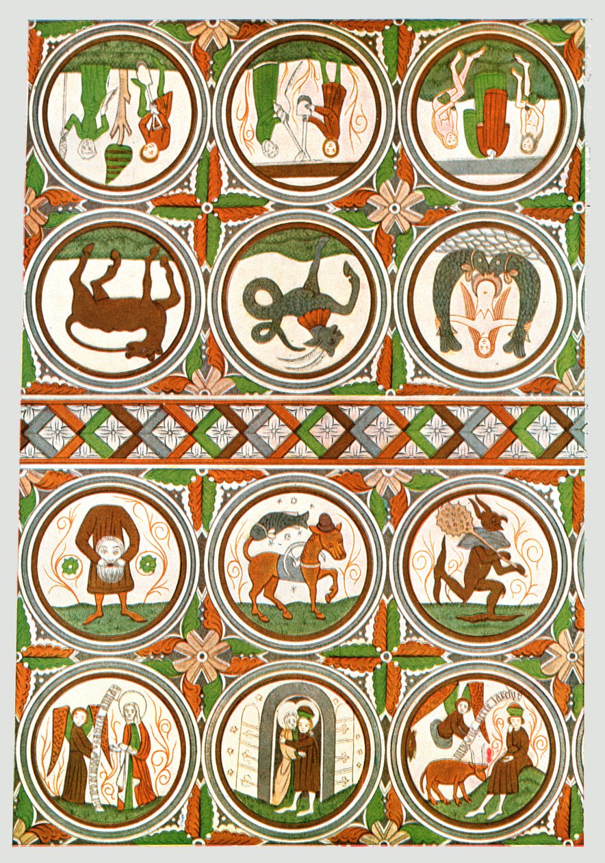 Decoration in Stora Råda Old Church, Västra Götaland, Sweden by Unbekannt