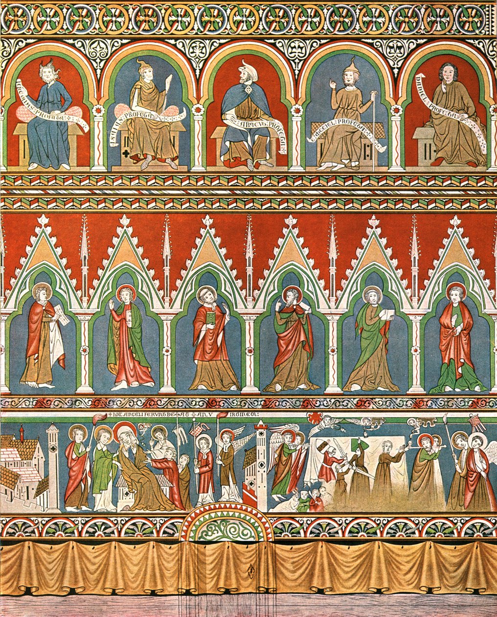 Decoration in Stora Råda Old Church, Västra Götaland, Sweden by Unbekannt