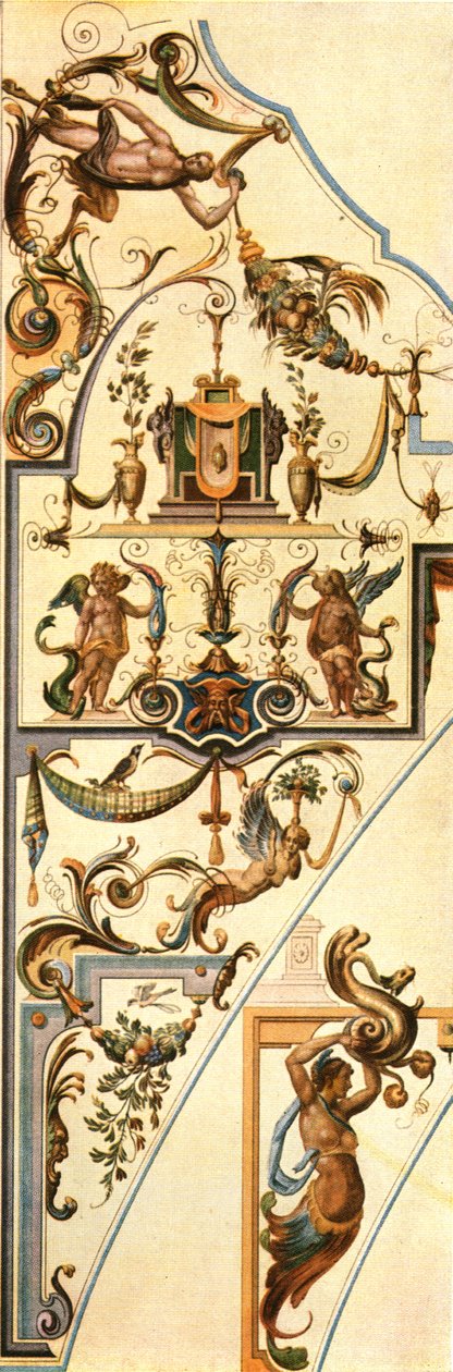 Decoration in the Nymphenburg Palace, Munich, Germany by Unbekannt