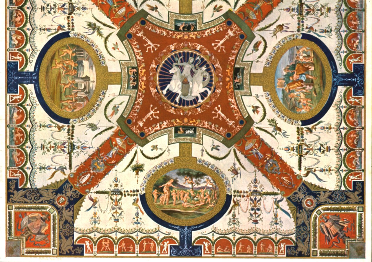 Decoration in the Villa Madama, Rome, Italy by Unbekannt