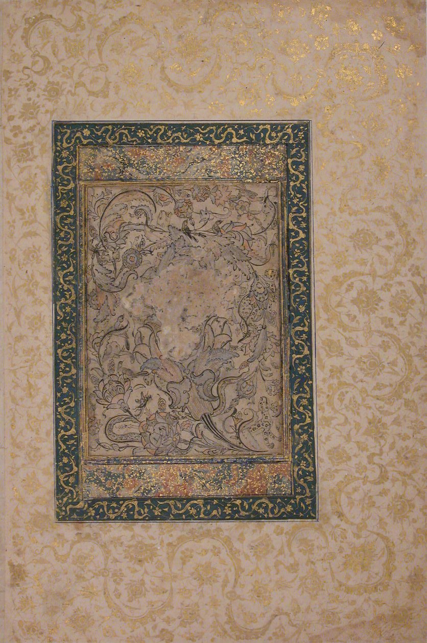 Decorative Drawing, first half 15th century by Unbekannt