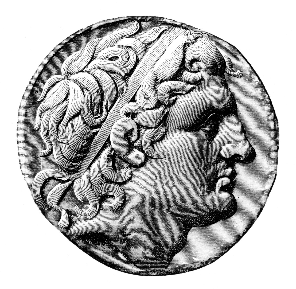 Demetrius Poliorcetes, King of Macedonia by Unbekannt