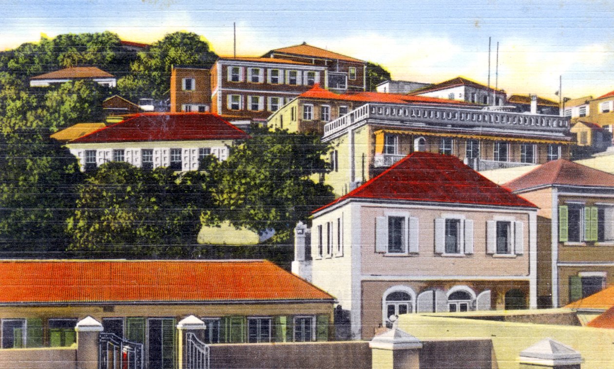Denmark Hill, Charlotte Amalie, Saint Thomas, Virgin Islands, c1900s by Unbekannt