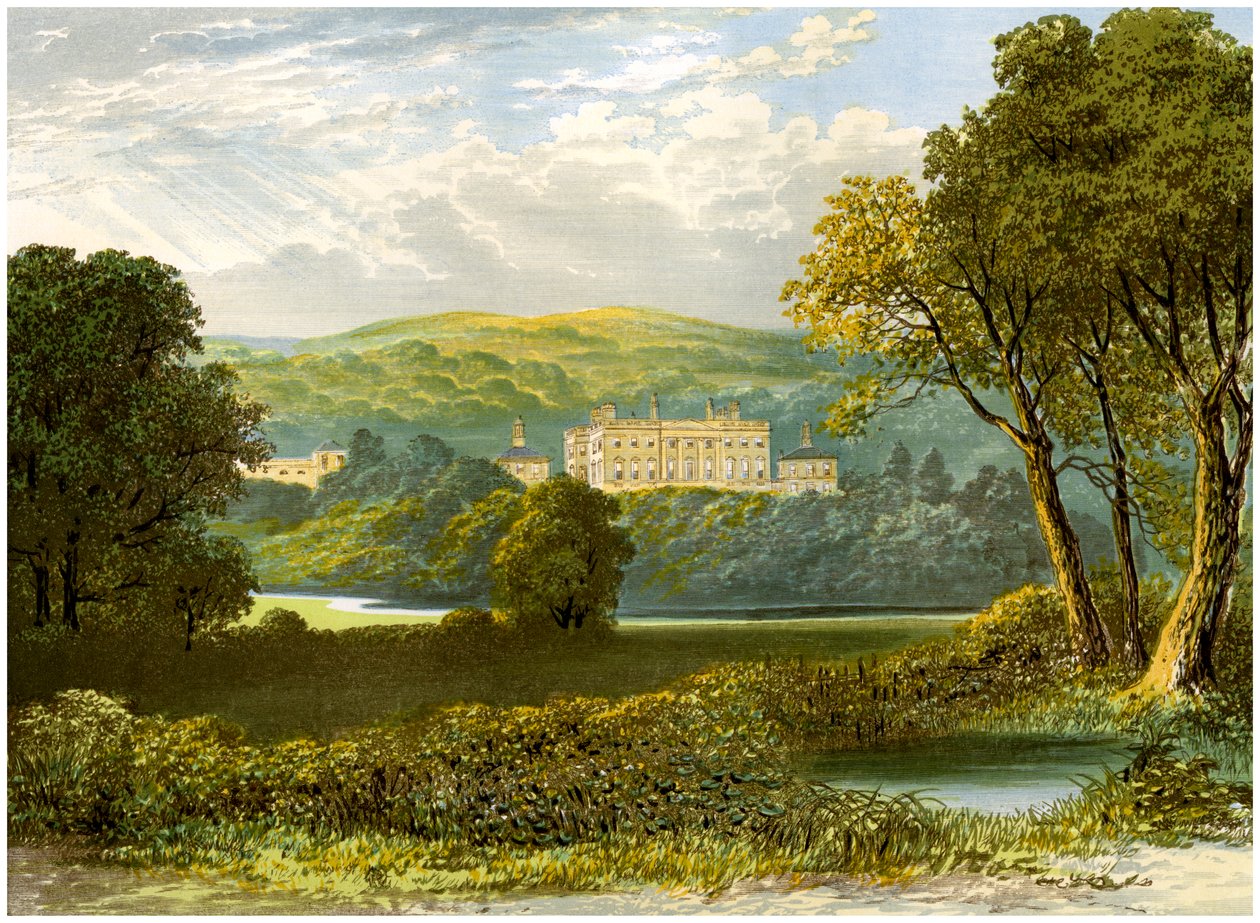 Denton Park, Yorkshire, Home of the Wyvill Family by Unbekannt