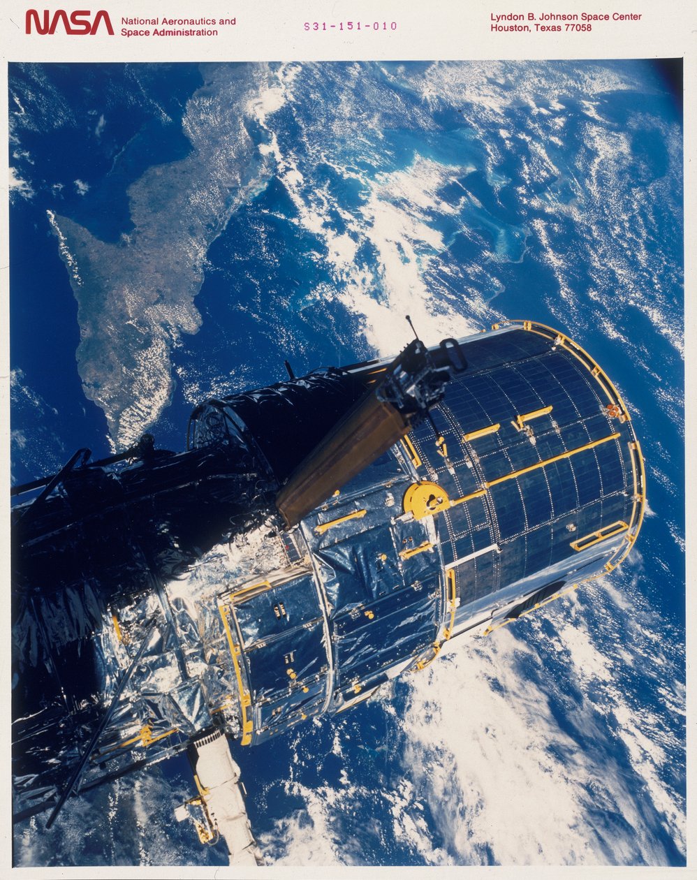 Deployment of the Hubble Space Telescope by Unbekannt