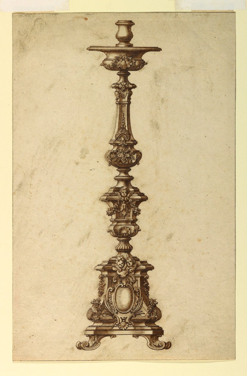 Design for a Silver Candle by Unbekannt