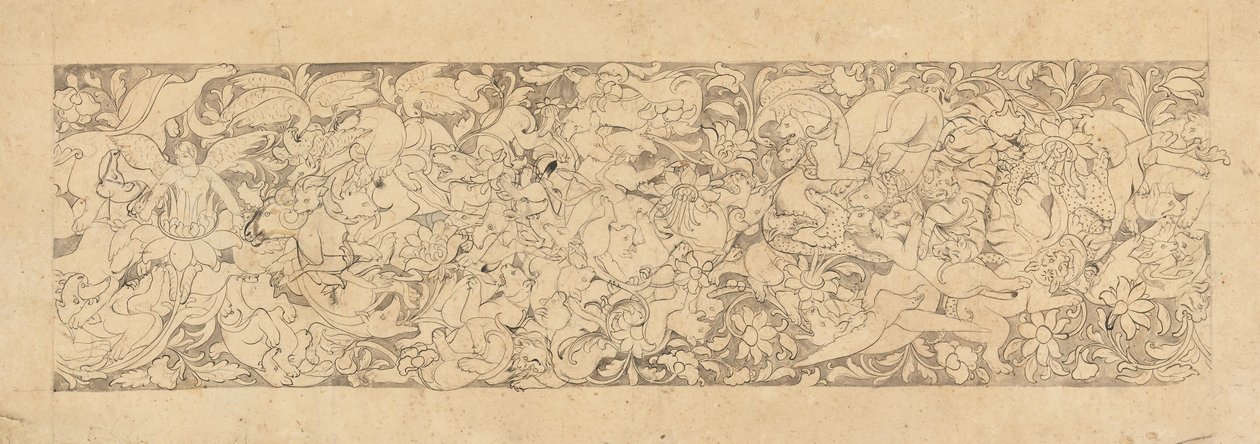 Design of Intertwining Animals and Plants by Unbekannt