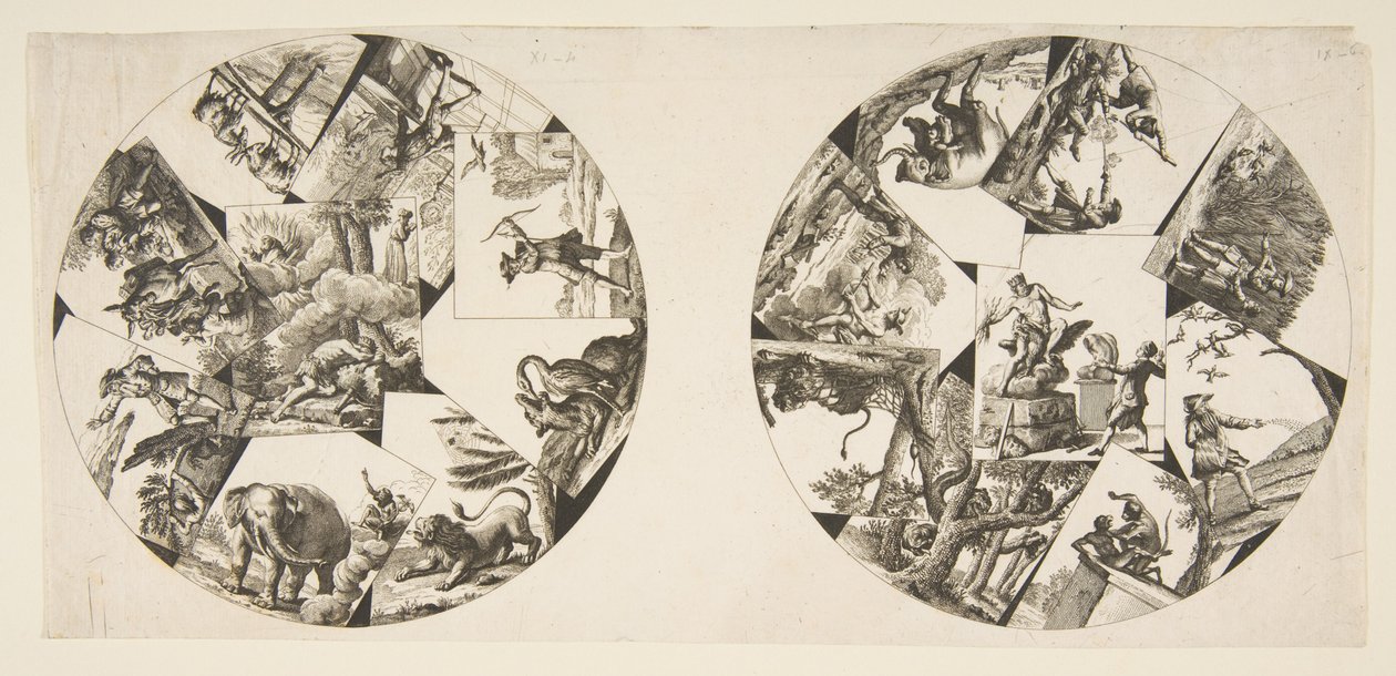 Designs for Plates Taken from Oudry
